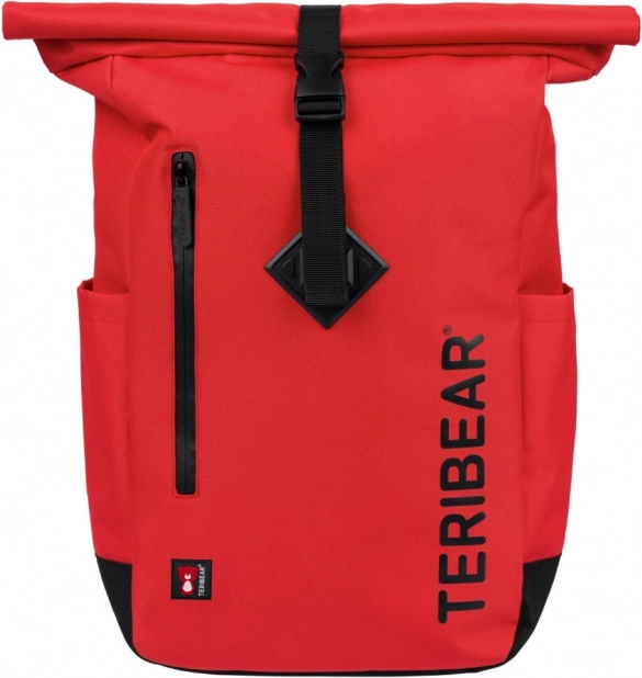 Sac à dos enroulable Teribear rouge