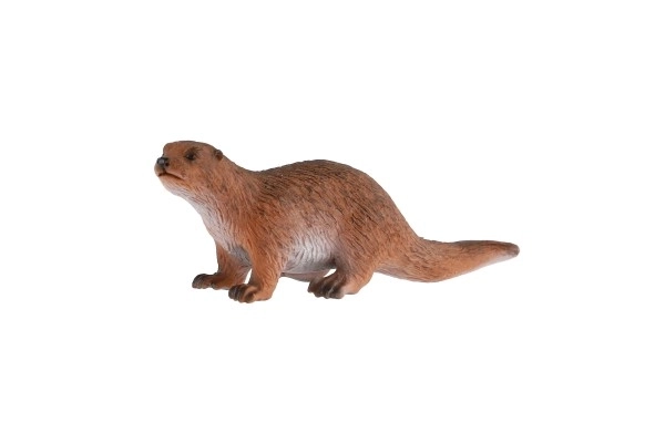 Loutre de rivière plastique zooted 10cm en sachet