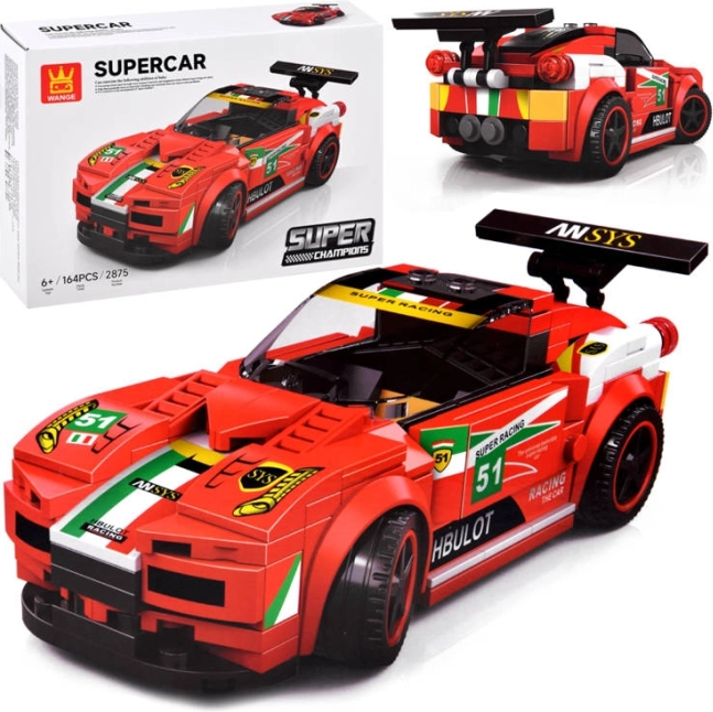 Kit de voiture de course pour enfants dès 6 ans