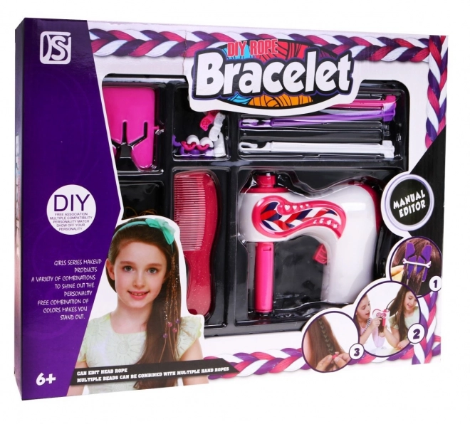 Ensemble de tressage pour enfants 6+ Rasoir pour les cheveux + accessoires
