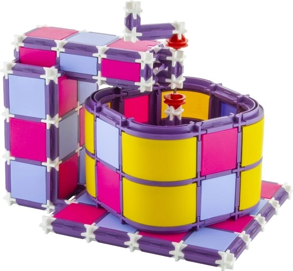 Kit de construction SEVA FAMILLE Nous cuisinons cuisinière + robot + micro-ondes plastique 682 pièces dans une boîte 35x33x8,5cm
