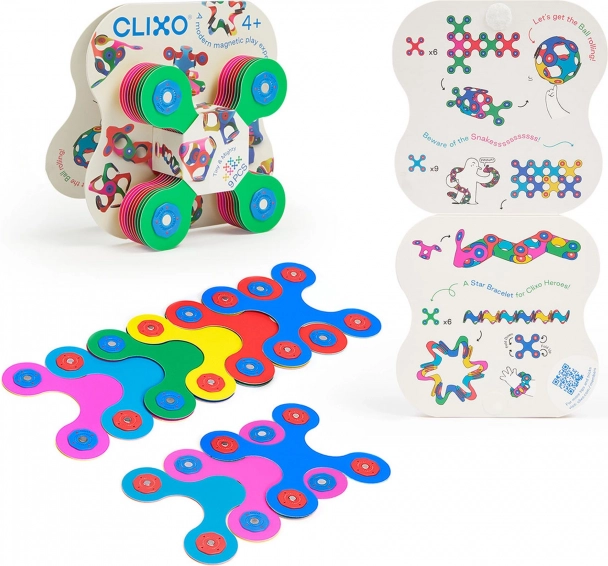 Clixo construction magnétique 9 pièces