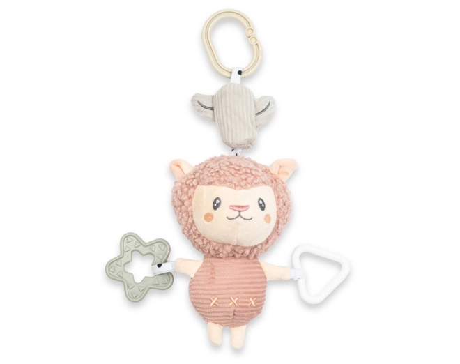 Jouet suspendu en peluche Lama New Baby 19cm