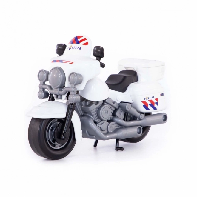Moto de police pour tout-petits Polesie Blanche 71682