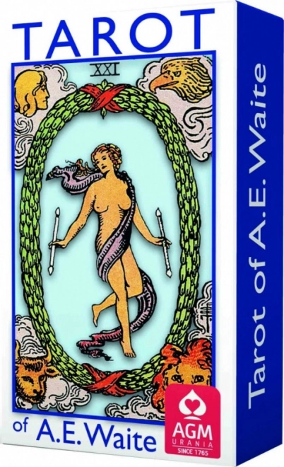 Cartes de tarot A E Waite Tarot ST Blue