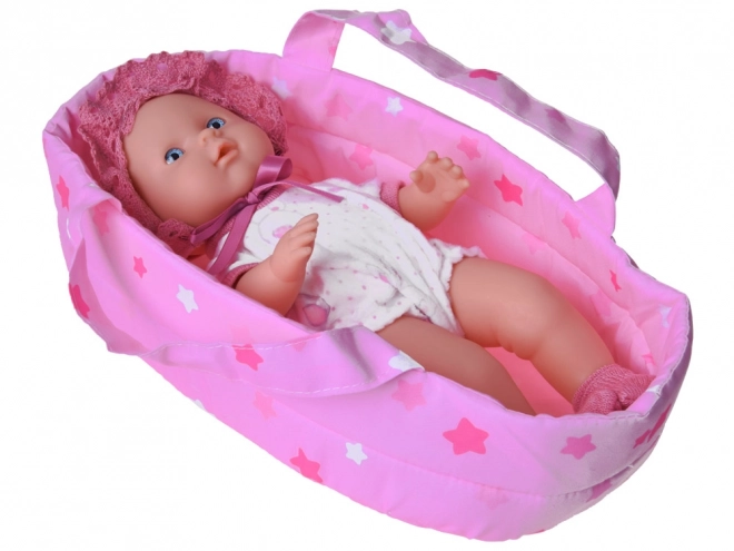 Poupée bébé avec porte-bébé