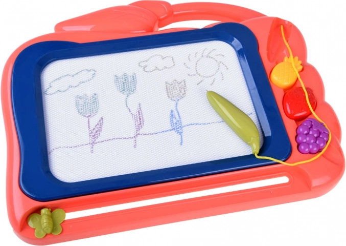Dessin créatif sur fond coloré