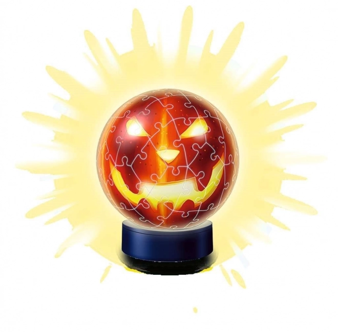 Ravensburger 3D tête de citrouille lumineuse 74 pièces