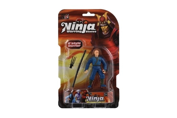 Figurine ninja avec accessoires 10 cm