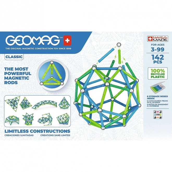 Geomag Classic 142 pièces