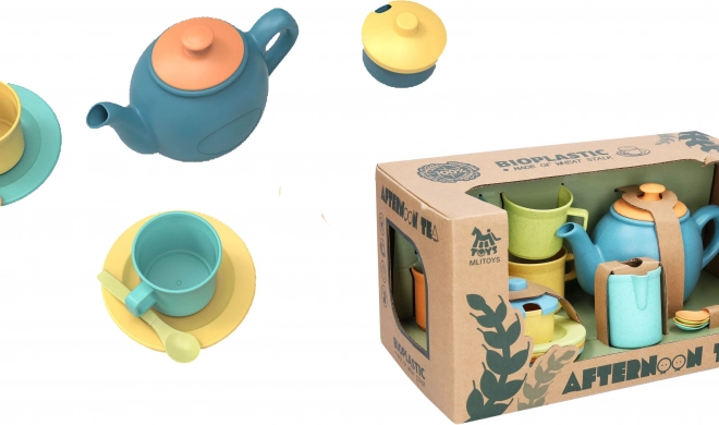 Vaisselle en bioplastique pour thé