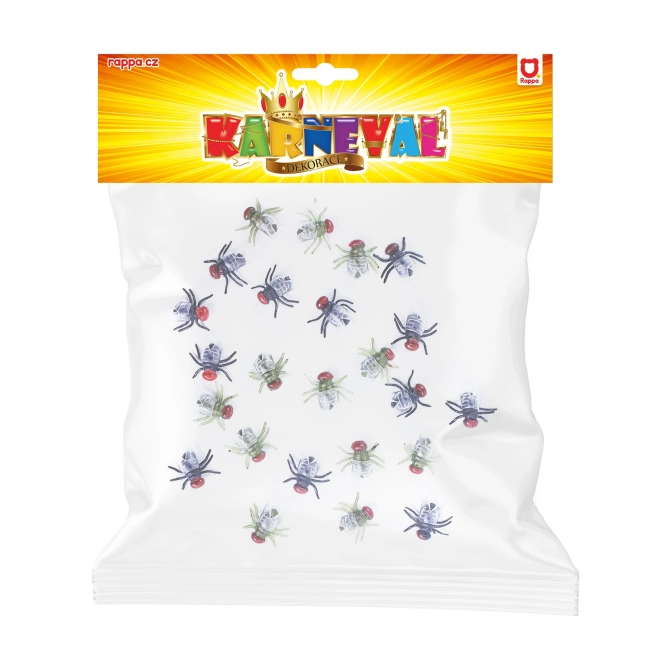 Décoration de mouches d'Halloween en sachet