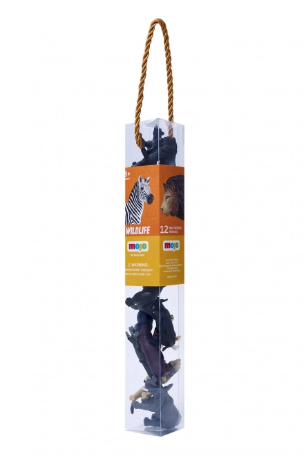 Mojo Mini Monde des animaux africains 12 pcs