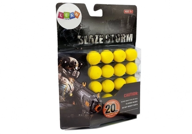 Balles de fusil de diamètre 2 cm 20 pcs.