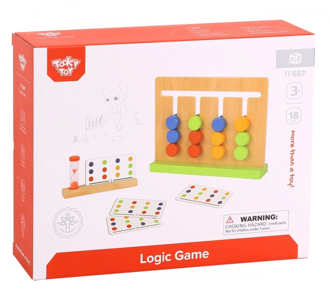 Jeu de logique emboîtement des couleurs TOOKY TOY