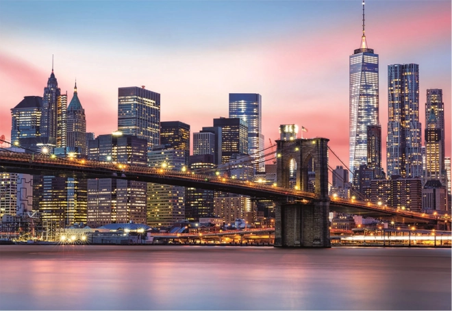 Puzzle lumineux Educa Pont de Brooklyn New York 1000 pièces
