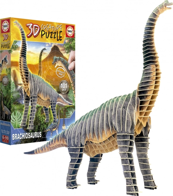 Puzzle 3D Brachiosaurus - 101 pièces