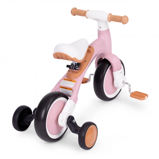 Vélo d'équilibre avec pédales - roues latérales d'entraînement 3 en 1 ECOTOYS