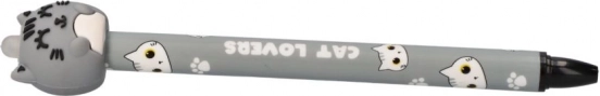 Stylo effaçable avec motif chat 3D 0,5 mm