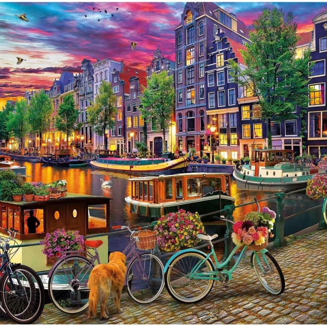 Educa Puzzle Vélos à Amsterdam 6000 pièces