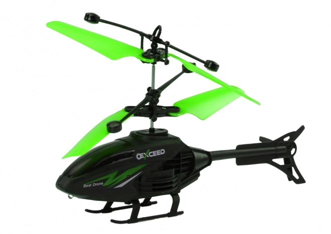 Hélicoptère RC télécommandé Gyroscope – vert