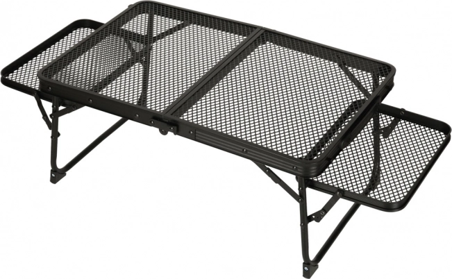 Table de camping pliante avec structure en aluminium