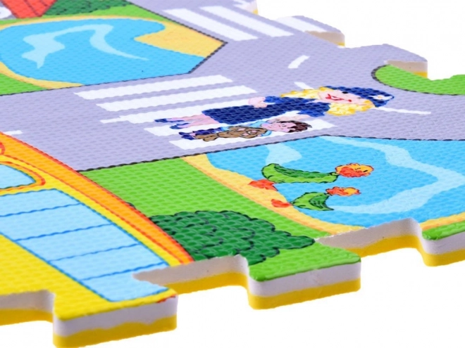 Tapis de puzzle en mousse de rue EVA ZA2510