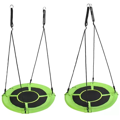 Balanoire Nid de Cigogne 120cm vert-noir 23515