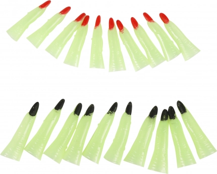 Différentes variantes de couleurs pour les pointes