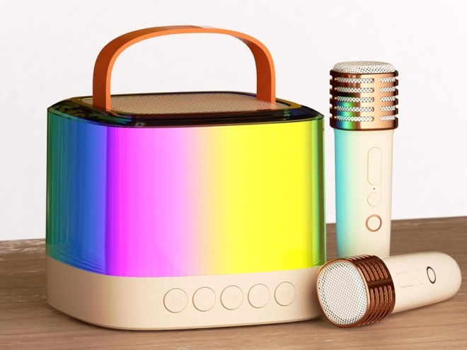 Microphone avec haut-parleur sans fil et Bluetooth