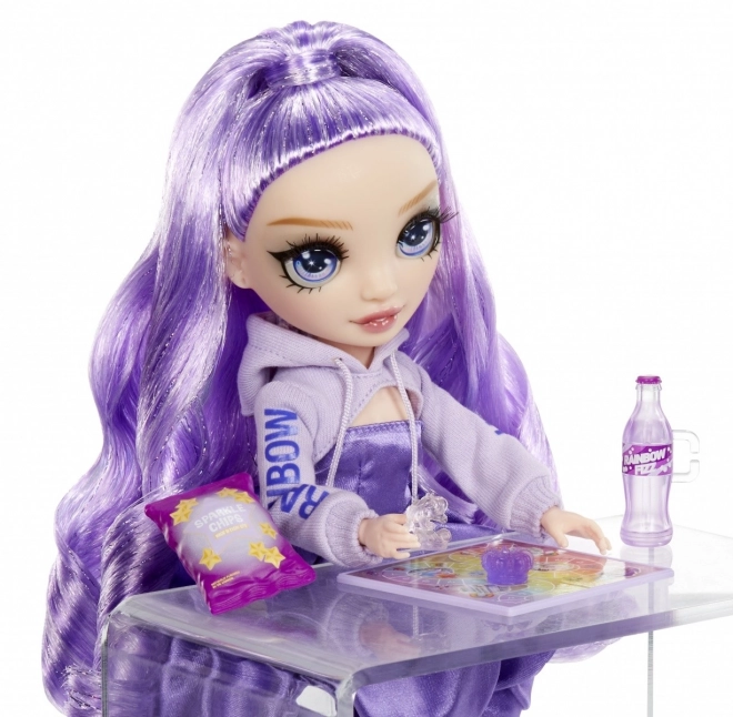 Rainbow High Sparkle & Shine Fashion Poupée - Viola (Pourpre)