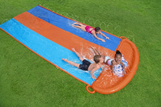 Toboggan aquatique trois voies 4,88 m