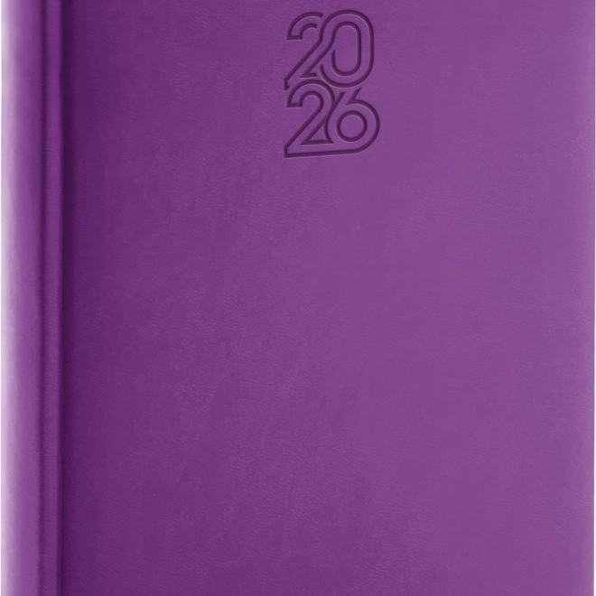 Agenda quotidien Violet Aprint 2026