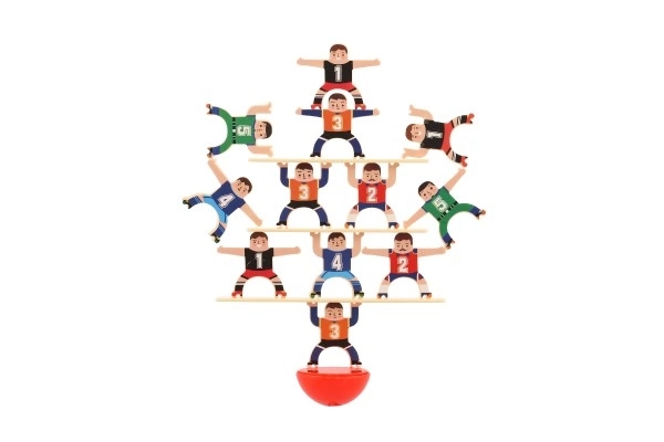 Jeu de balance mini Hercule en plastique 26 pièces 3 couleurs dans une boîte 21x19x3,5cm