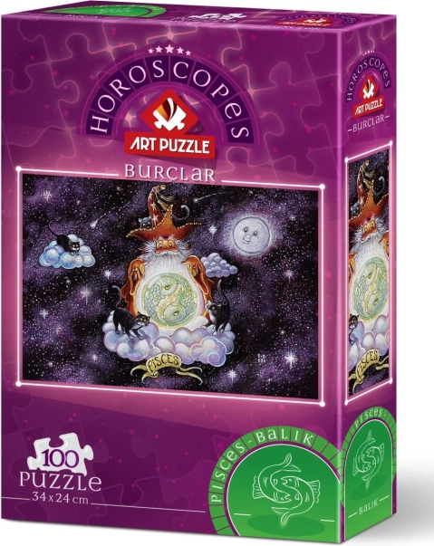 Puzzle Poissons – signe du zodiaque 100 pièces