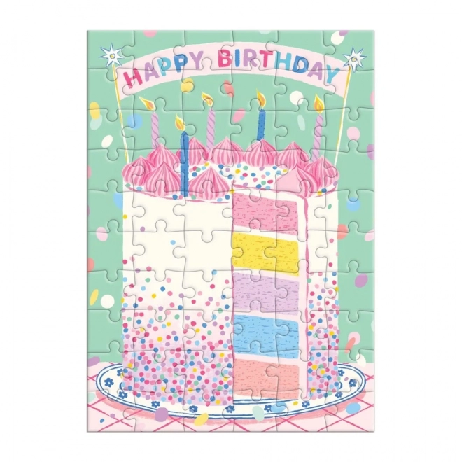Puzzle Galison Carte d'anniversaire 60 pièces