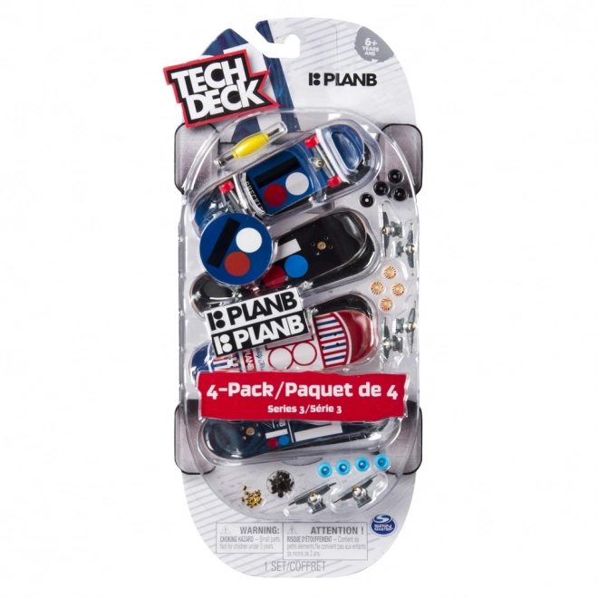 Tech Deck fingerboard jeu de quatre