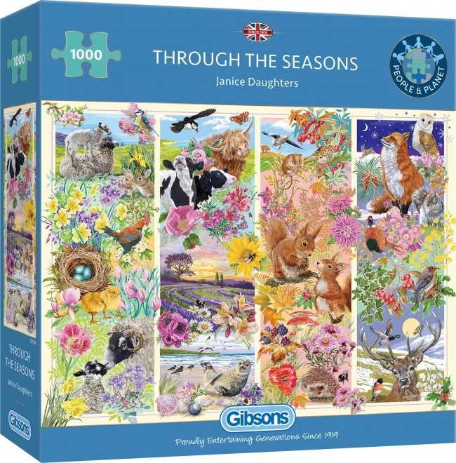 Puzzle GIBSONS Saisons 1000 pièces
