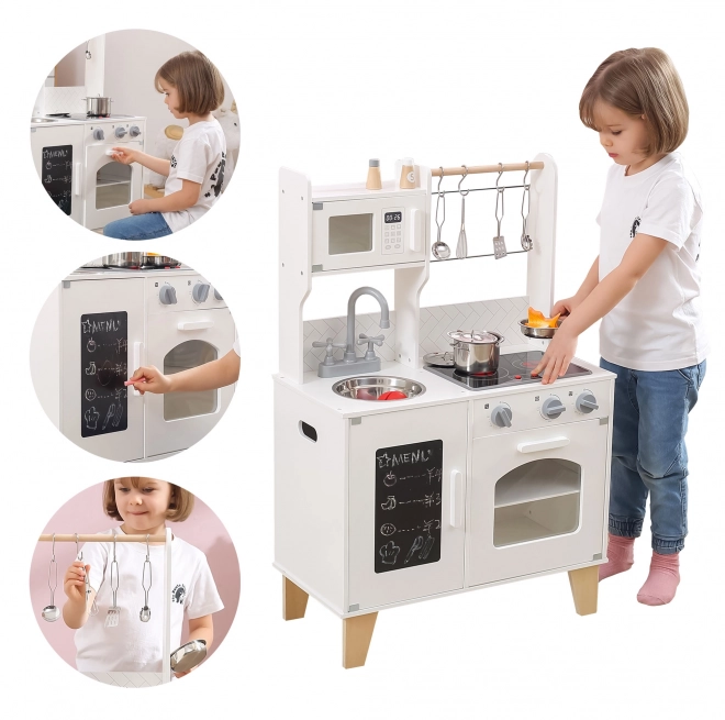 Cuisine en bois avec éclairage et son PolarB