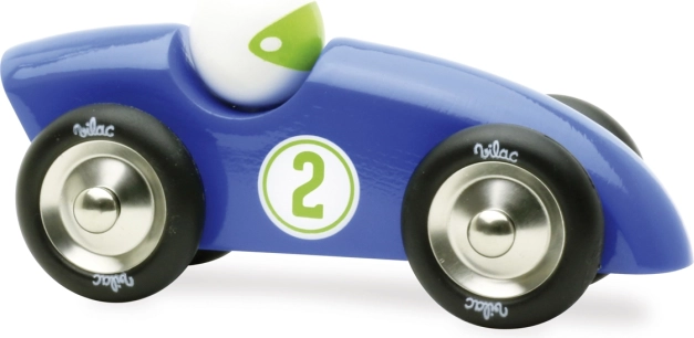 Vilac voiture de course bleue