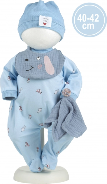 Tenue pour poupée bébé Nouveau-né taille 40–42 cm avec accessoires