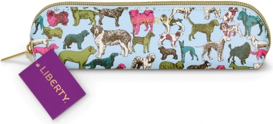 Trousse à motif de chiens Liberty