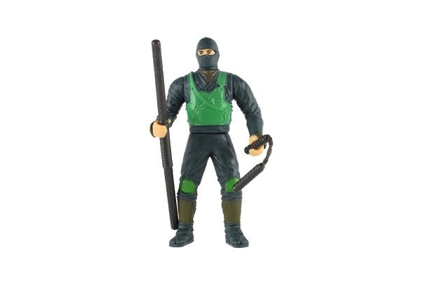 Figurine ninja avec accessoires 10 cm