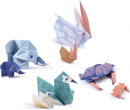 DJECO Origami Familles d'animaux