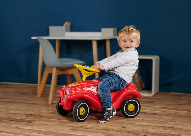 Voiture Bobby Car de pompier avec sonorisation