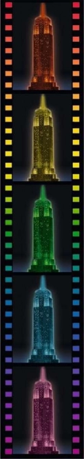 RAVENSBURGER Puzzle 3D Lumineux Édition Nocturne Empire State Building 216 pièces