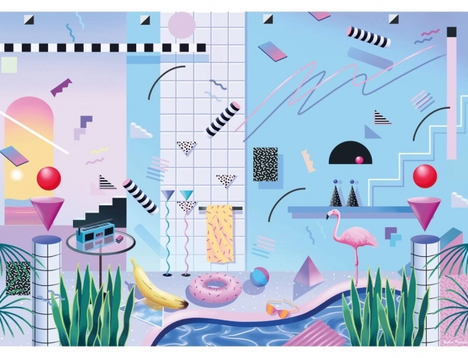 Puzzle Poolside 1000 pièces de Cloudberries