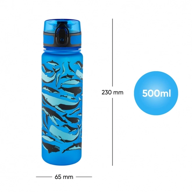 Bouteille Tritan Baagl Baleines 500 ml