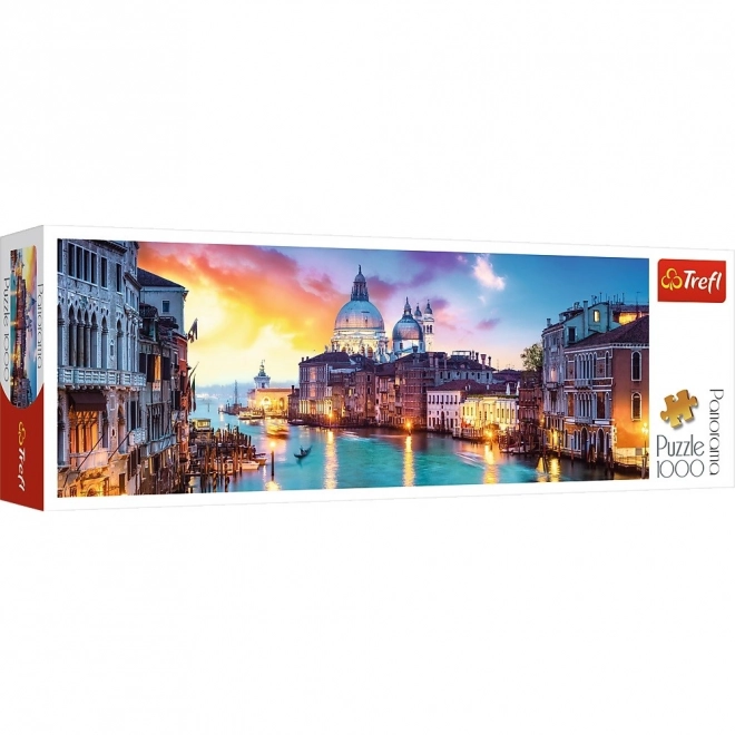 Puzzle 1000 pièces Canal Grande, Venise - Panorama