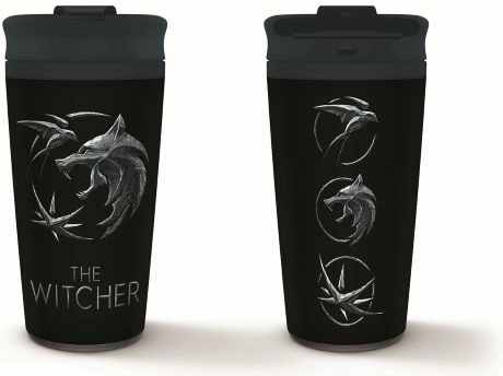 Mug isotherme de voyage Sorceleur 450 ml – inox